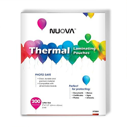 Nuova Premium Thermal Laminating Pouches 9 X 0
