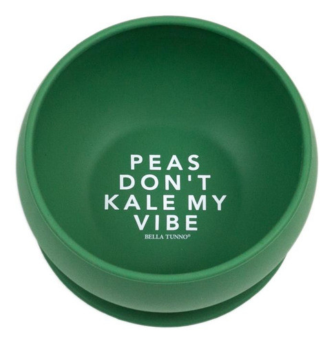 Bowl Bella Tunno Peas Dont Kale My Vibe Verde Oscuro 0