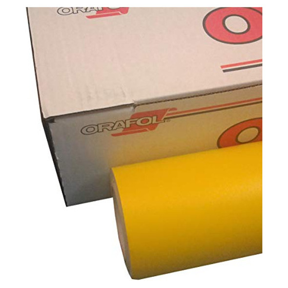 Rollo Amarillo De Vinilo Oracal 631 De 24 X 10 Pies Para Cor 0