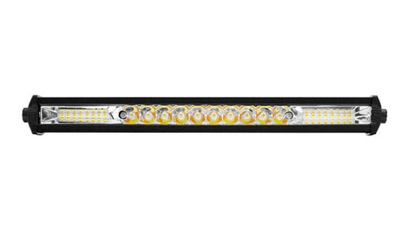 Barra De Led Ultra Slim Color Blanco/ambar 12/24v 102w 27cm 0 Barra De Led Ultra Slim Color Blanco/ambar 12/24v 102w 27cm 0