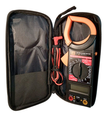 Pinza Amperometrica Digital C/estuche Ja-266 Sin Pilas 1