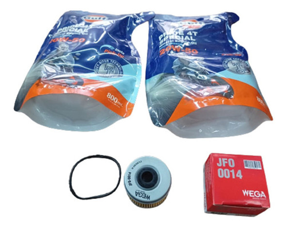 Kit Service Honda Xr 250 Tornado Xre 300 Gulf + Wega 0