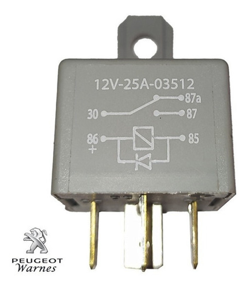 Relay A Acondicionado + Electro Original Peugeot 207 Compact 0