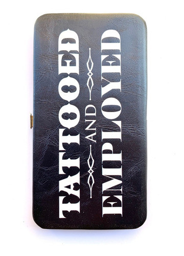 # Wwy Billetera Mujer Tatuaje Tatuar Tattoo Importada 7 0