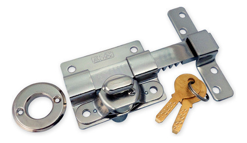 Cerrojo Pasador Antipanico C/2 Llaves Everlock Cerradura 0