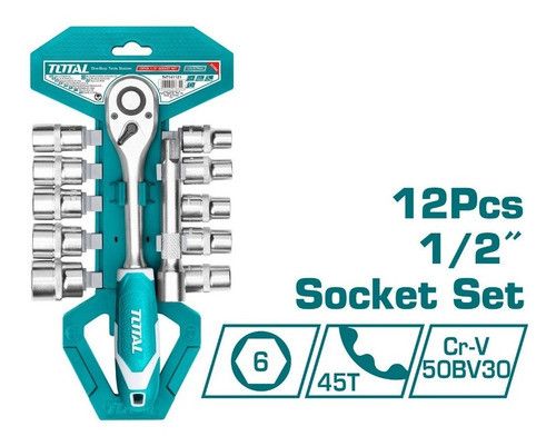 Juego Llave Crique Tubo X12 Piezas Total Tht141121 Cricket 1