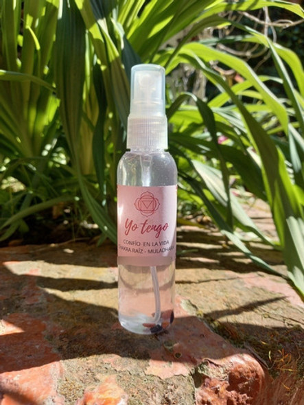 Bruma Aurica Chakra Raiz Con Cristales Aromaterapia Splash 0