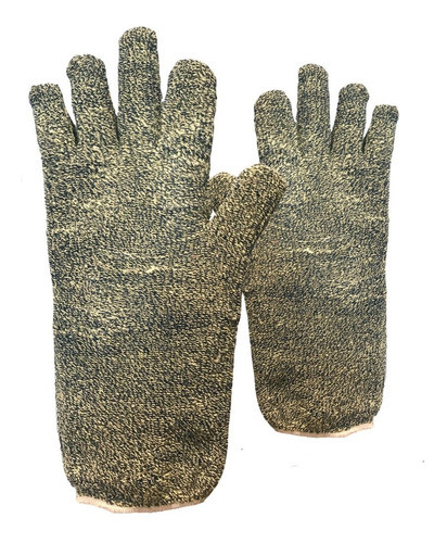 Guante Terry Kevlar Acero Acolchado Lana 30cm 0