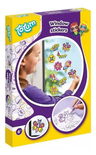 Set Manualidades Colorear Stickers Adhesivos Pegotines Trex 0