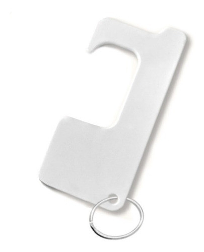 Llavero Abre Puertas Polímero Sublimable Con Argolla X14u. 1