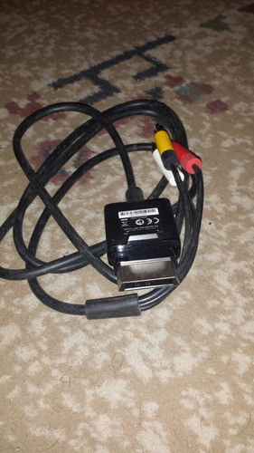 Cable Av Audio Video Original Xbox 360 Como Nuevo 1