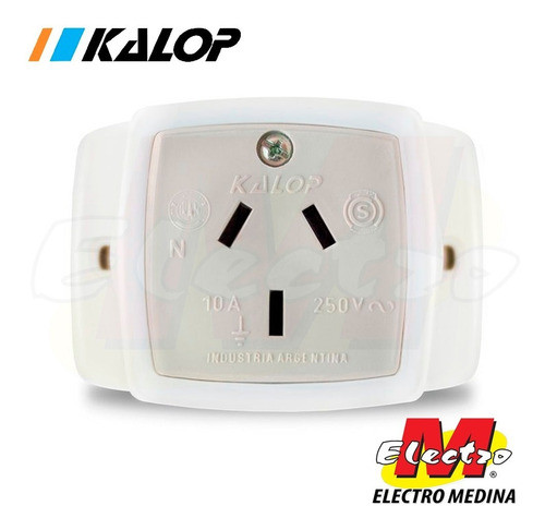 Base Blanca Superficie 10a Kalop Electro Medina 0