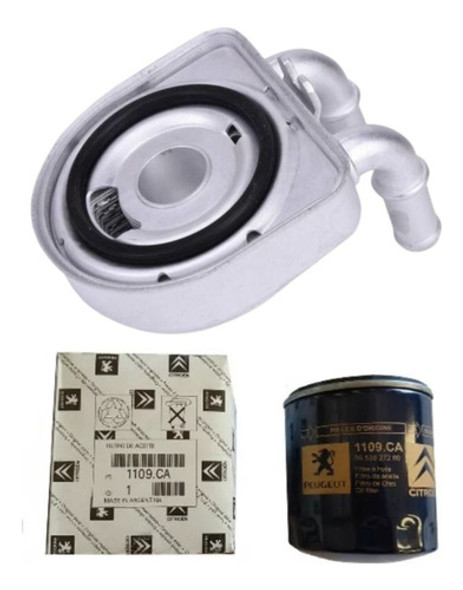 Enfriador De Aceite Peugeot 407 2.0 16v Nafta +filtro 0