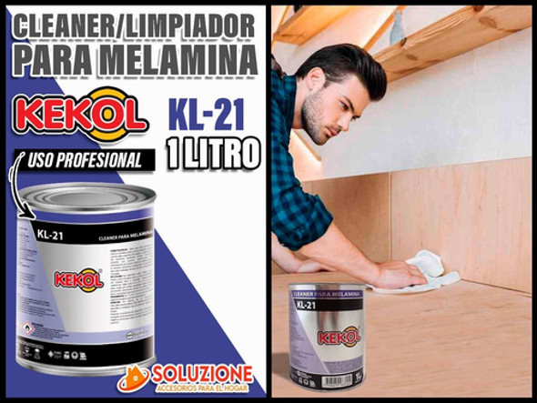 Limpiador Cleaner Melamina Kl-21 Kekol Madera Limpieza 1 Lts 1