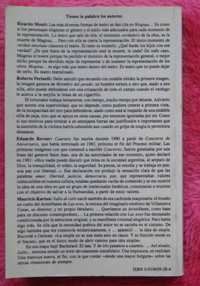 Del Parricidio A La Utopía Salto Al Cielo Kartun Monti 1