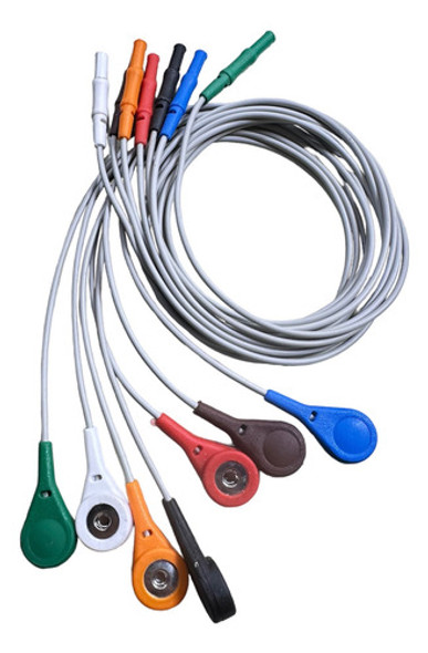 Juego De Cables Para Holter 7 Deriv. Seem Electromedicina 0 Juego De Cables Para Holter 7 Deriv. Seem Electromedicina 0