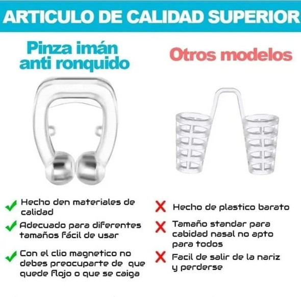 Dispositivo Nasal Apnea Del Sueño Antironquidos 1