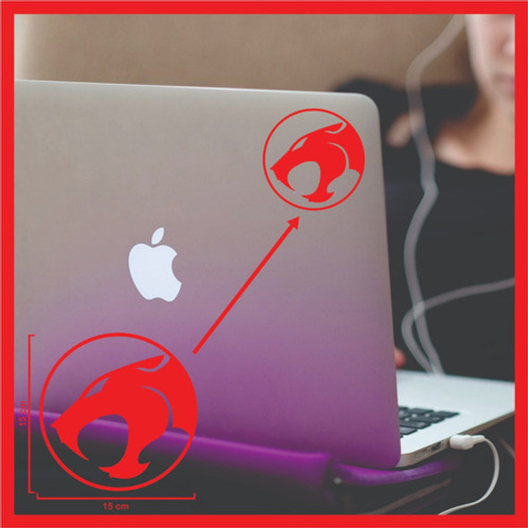 Calco Stickers Thundercats Vinilo Auto Medida 15x15 Cm 1 Calco Stickers Thundercats Vinilo Auto Medida 15x15 Cm 1