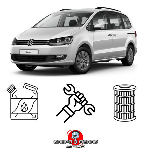 Cambio De Aceite Elaion F50 Y Filtro Vw Sharan 1.4 Tsi 0