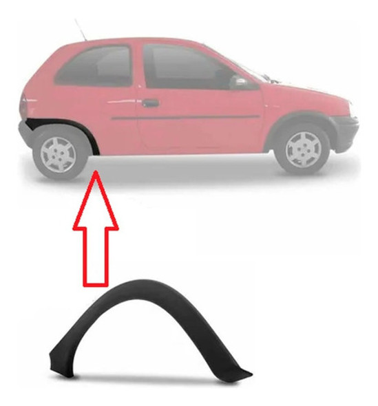 Moldura Guardabarro Trasero Corsa 1994 1995 3 Ptas Derecho 1 Moldura Guardabarro Trasero Corsa 1994 1995 3 Ptas Derecho 1