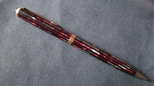 Antiguo Lapiz Portamina Parker Striped Duofold 1