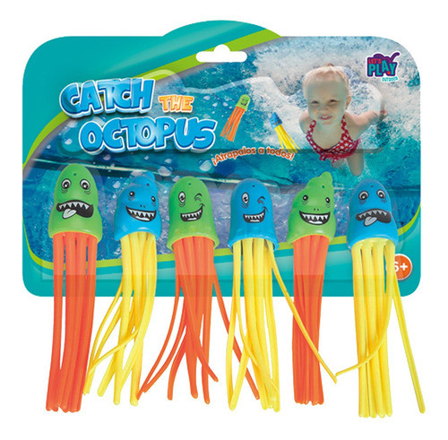 Juego De Agua Catch The Octopus Atrapa Al Pulpo 0