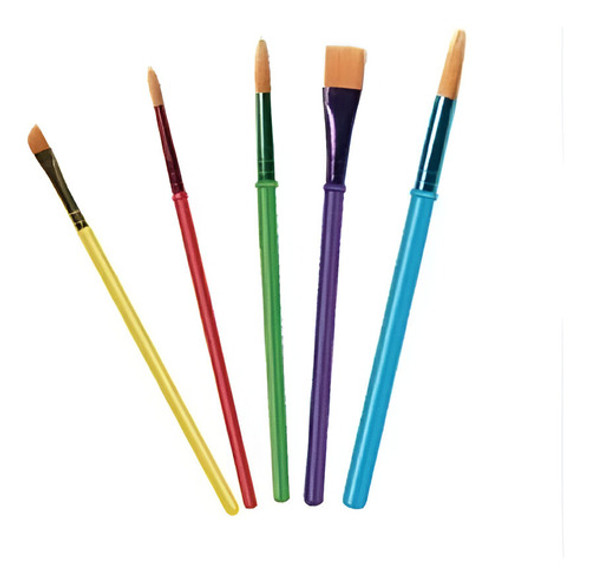 Set Pincel Keyroad Escolar Mix Corto X5 Serviciopapelero 1