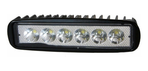 4 Barras Faros 6 Led Auxiliar Rectangular 12v 24v Auto Moto 1