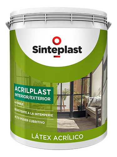 Acrilplast  Blanco  20lts  Int Ext 1