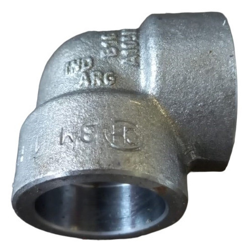 Codo Acero Forjado Carbono Serie 2000 Vapor Soldar 1 Bspt 0