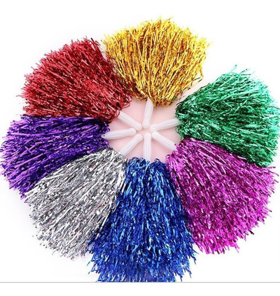 Porras Metalizadas X12 Docena Para Cotillón Fiesta Cumpleaño 0