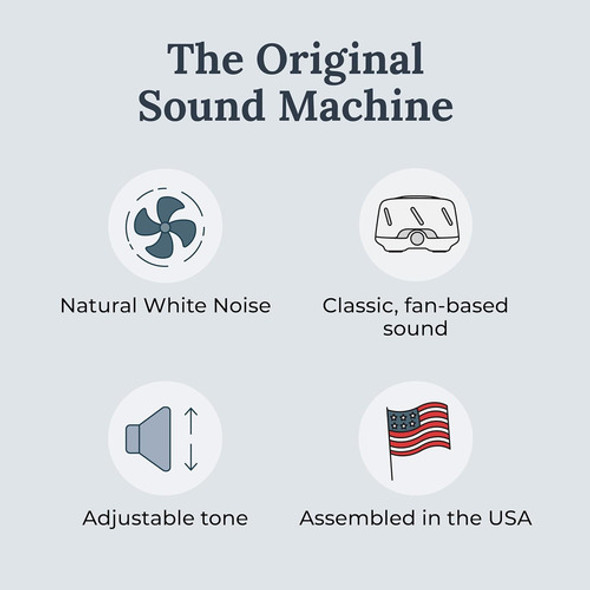 Máquina De Ruido Blanco Marpac Dohm One, Sonido De Ventilado 1 Máquina De Ruido Blanco Marpac Dohm One, Sonido De Ventilado 1