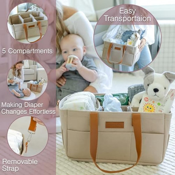 Shelvin Organizador De Pañales Para Bebé Con 1