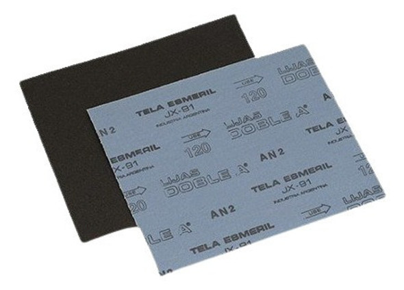Tela Esmeril Lija Grano 36 A 320 Hoja 21 X 26 Cm Doble A 1