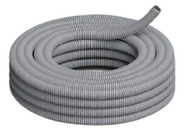Caño Pvc Corrugado Semipesado Por 25m De 25mm Genrod 0