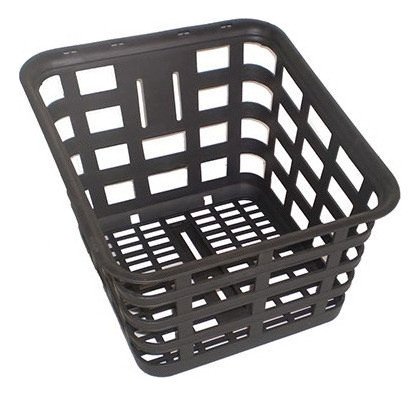 Canasto Universal Para Moto - Bici Negro Plastica Vc 0