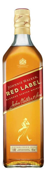 Johnnie Walker Red Label Whisky 1 Litro De Johnnie Walker 0