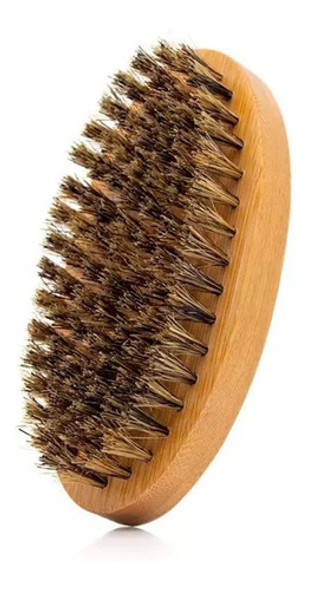Cepillo Madera Yensen Premium Barba Bigotes Cerdas Naturales 1