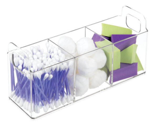 Mdesign Cosmetic Organizador Mesada Baño Mediano 0