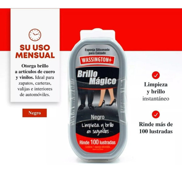Esponja Siliconada Brillo Mágico Wassington Pack X 3 Colores 1