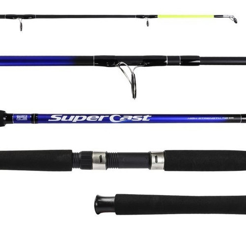 Caña De Pesca Variada   Super Cast 2.13 Mts 2 Tramos 0