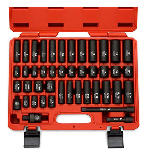 Neiko 02440a Juego De Llaves De Impacto De 3/8 0