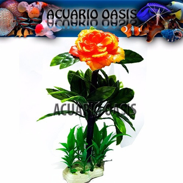 Planta Artificial Grande Para Acuario Pecera Mod Nro4 0