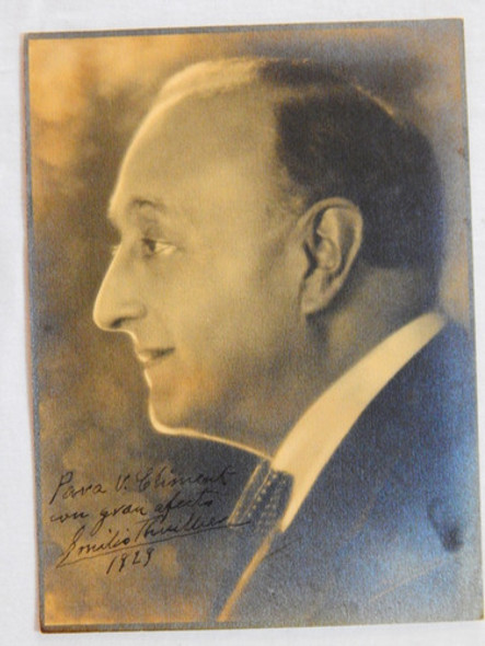Emilio Thuiller Actor Autografo Original Cervantes 0