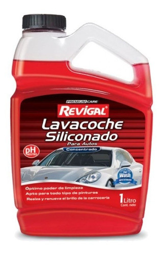 Shampoo Lavacoche Siliconado Concentrado 1000cc Revigal 0