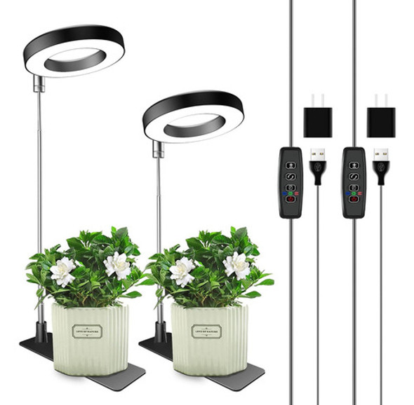 Luces De Crecimiento Plantas De Interior, 48 Leds De Es... 0