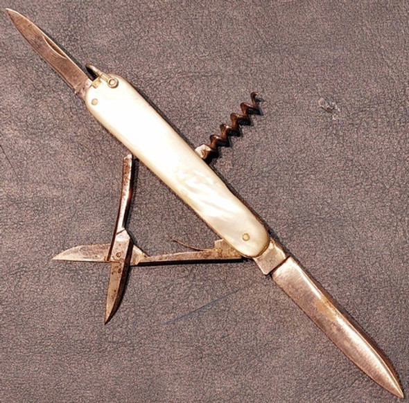 Antigua Navaja Cortaplumas Herbeck & Co. Solingen Germany 0