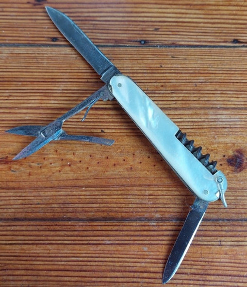 Antigua Navaja Cortaplumas Herbeck & Co. Solingen Germany 1