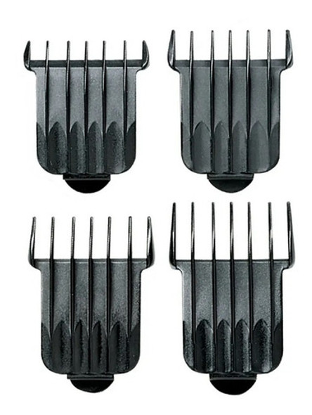 Peines Para Patilleras Maquina Andis Cortadora Pelo Pack 4 0