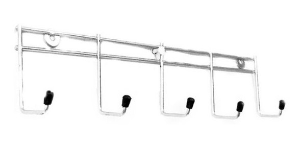 Suporte P/ Vassoura Ganchos Zincado C/1  Peça 1 Suporte P/ Vassoura Ganchos Zincado C/1  Peça 1